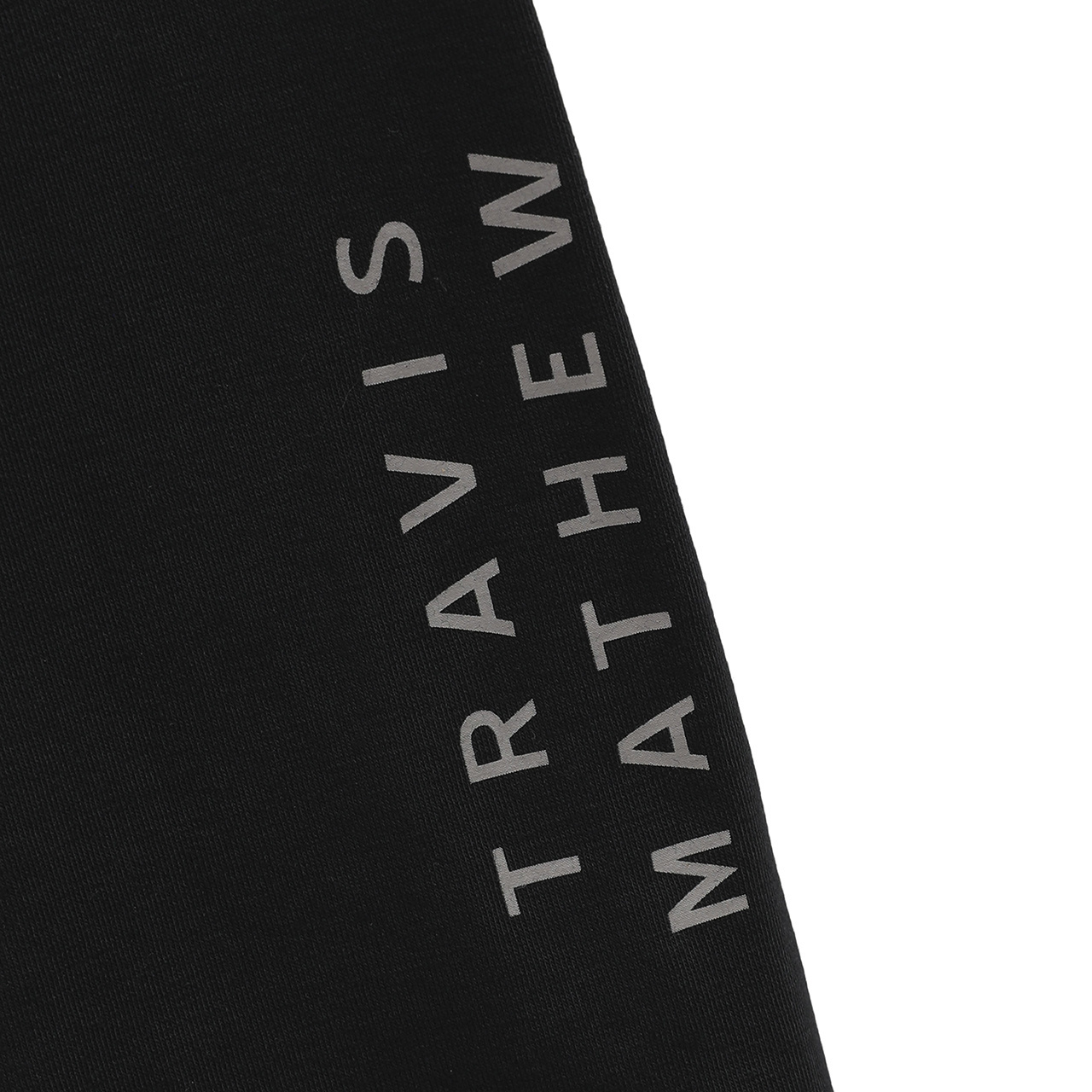 ソフトタッチ ロゴプリント 長袖モックネック(MENS)