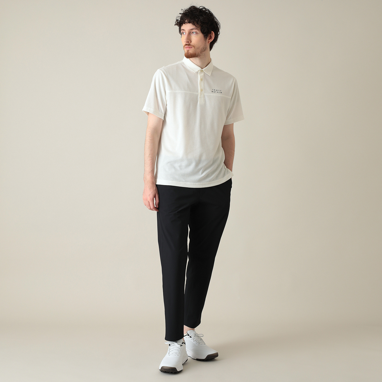 石川遼プロ着用】半袖ベーシックロゴポロ(MENS)