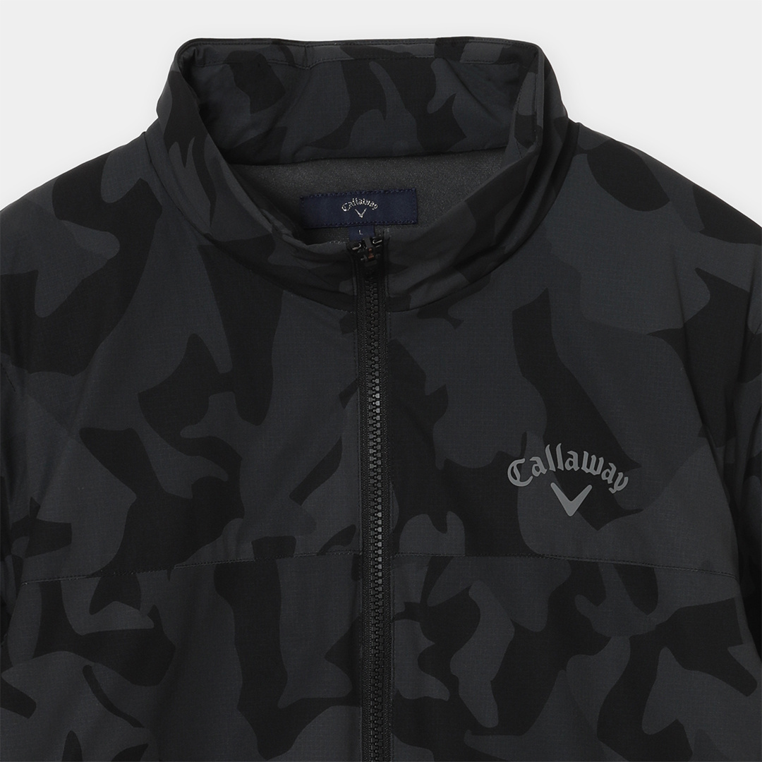 ポリエステルリップ2WAY撥水中綿ブルゾン (MENS)