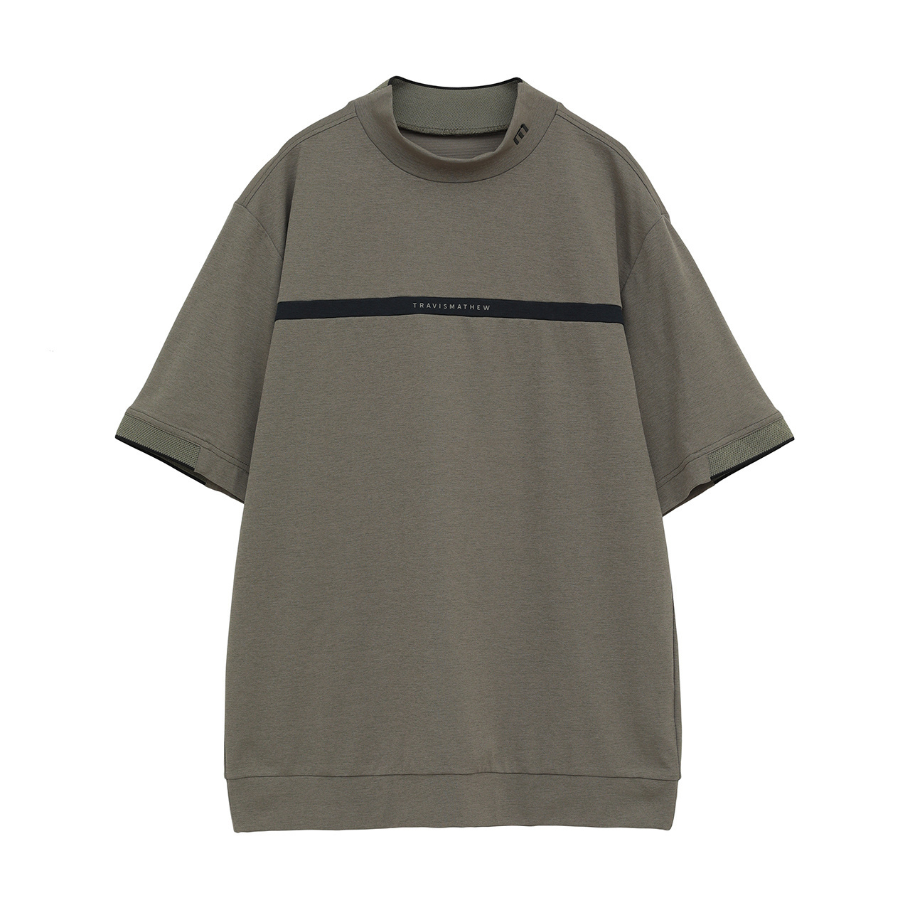 石川遼プロ着用】カラット® チェストライン 半袖 モックネック(MENS)