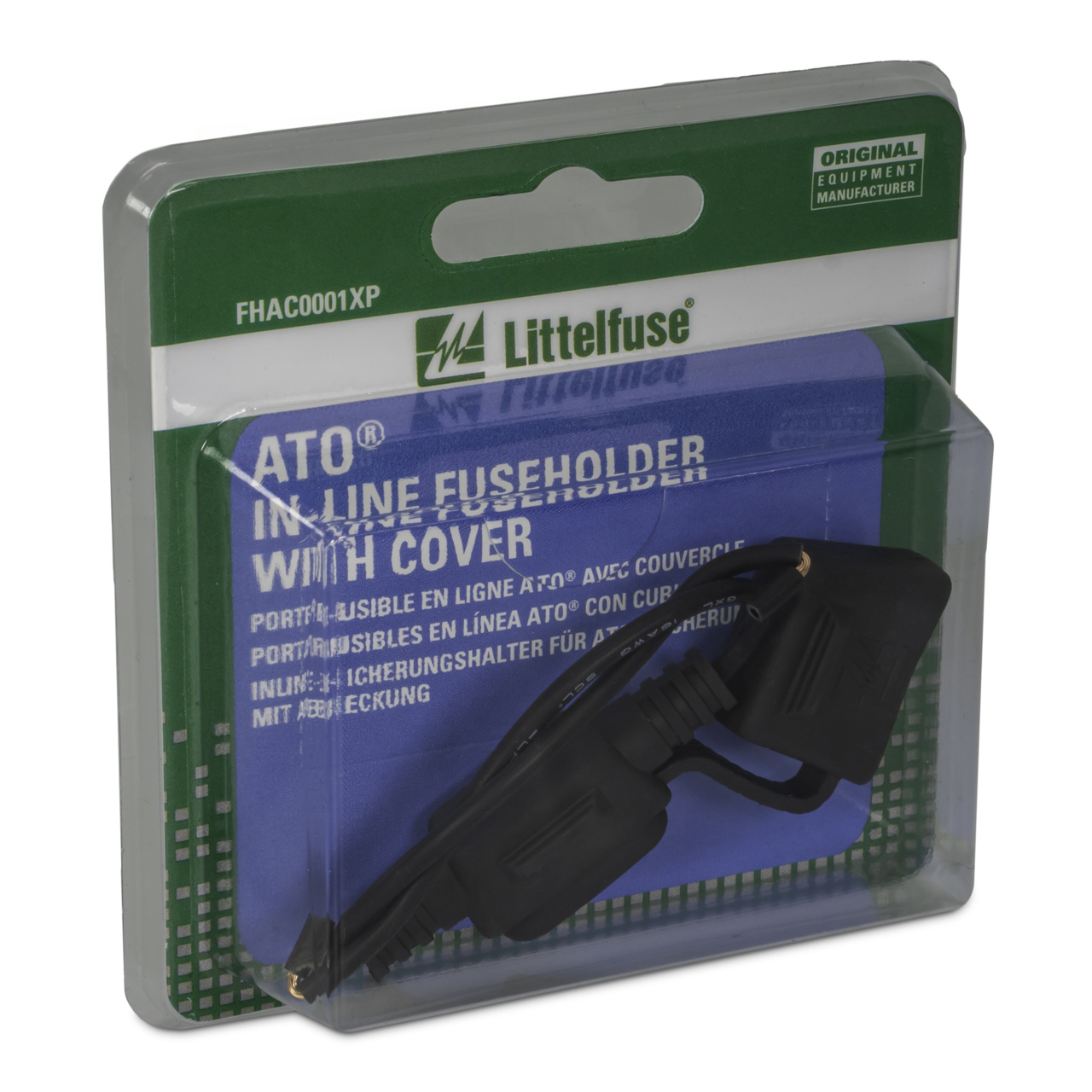 Littelfuse FHAC0001ZXJ Inline ATO Blade Fuse Holder - Lot Of 2, 1-20A, 16AWG NOS