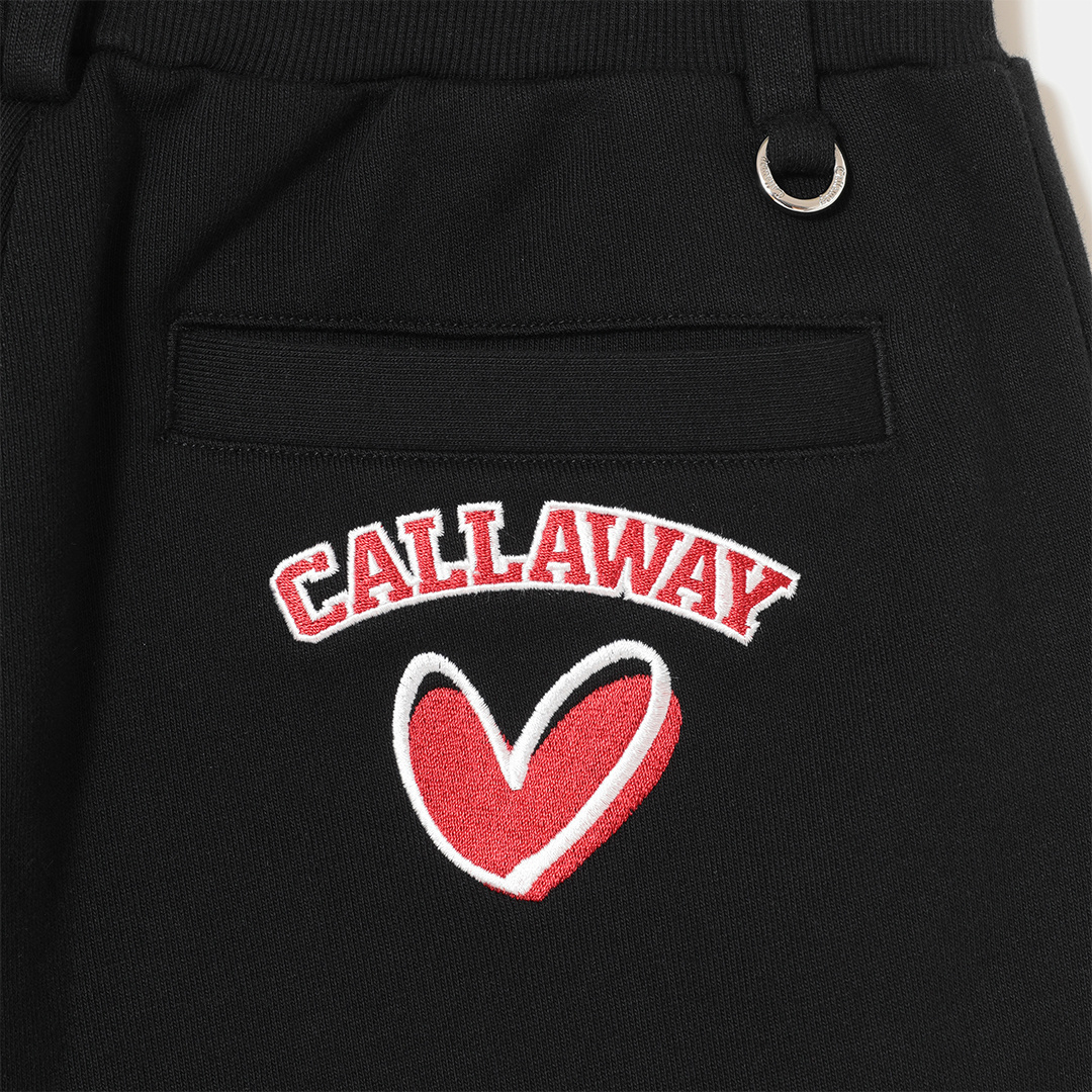 Callaway ラブキャロウェイ スウェットパンツ ブラック　LL 完売品 オンライン限定】ラブキャロウェイスウェットパンツ (WOMENS)