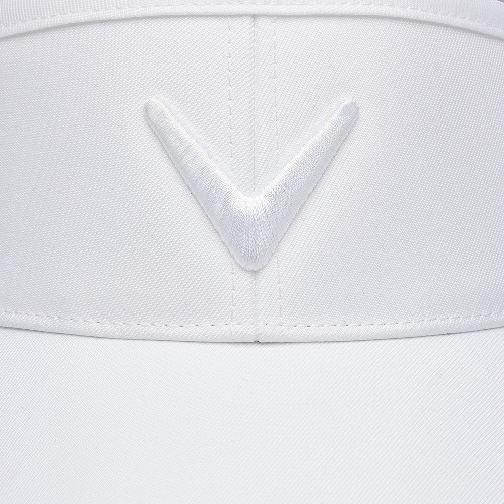 우먼스 쉐브론 여성 벨크로 바이저