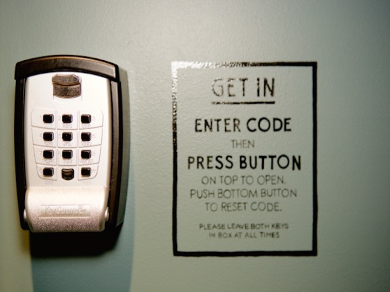 Guests have self-check in with their own personal code. Gralehaus Bed & Beverage