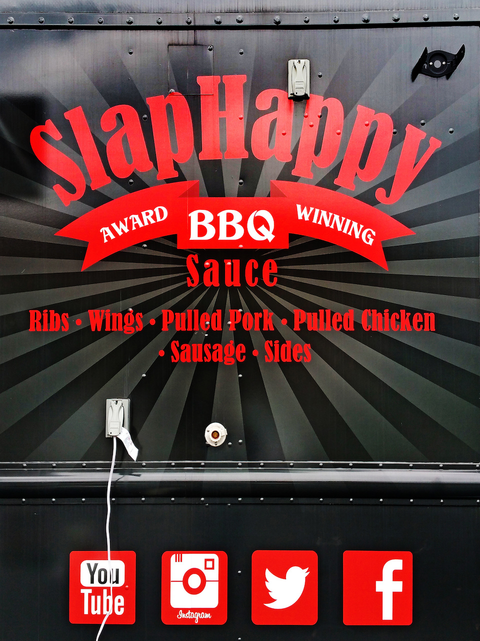 Follow SlapHappy BBQ on social media to keep up with their whereabouts! Follow SlapHappy BBQ on social media to keep up with their whereabouts!