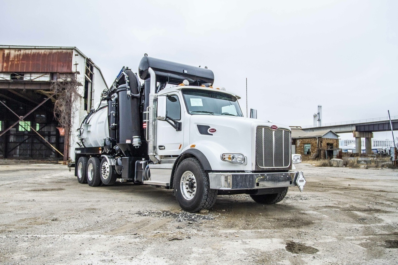 2019 Peterbilt 567 8x4 CUSCO MasterVac 5327 DOT Hydrovac Truck For Sale