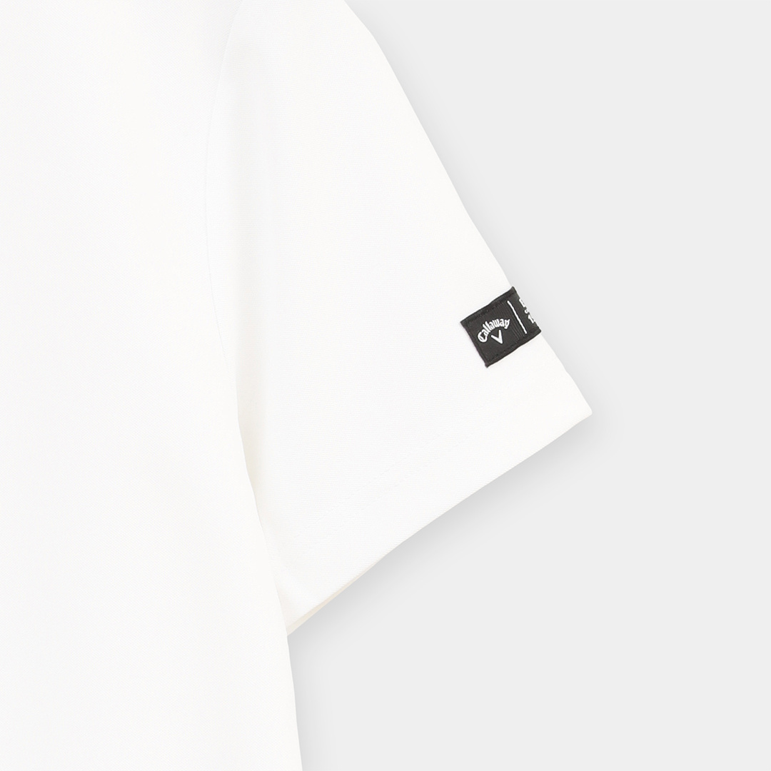 レイブロックカノコ半袖モックネックシャツ (WOMENS)