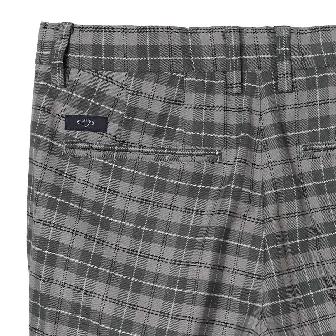 8WAYストレッチ 裏起毛チェックパンツ (MENS)