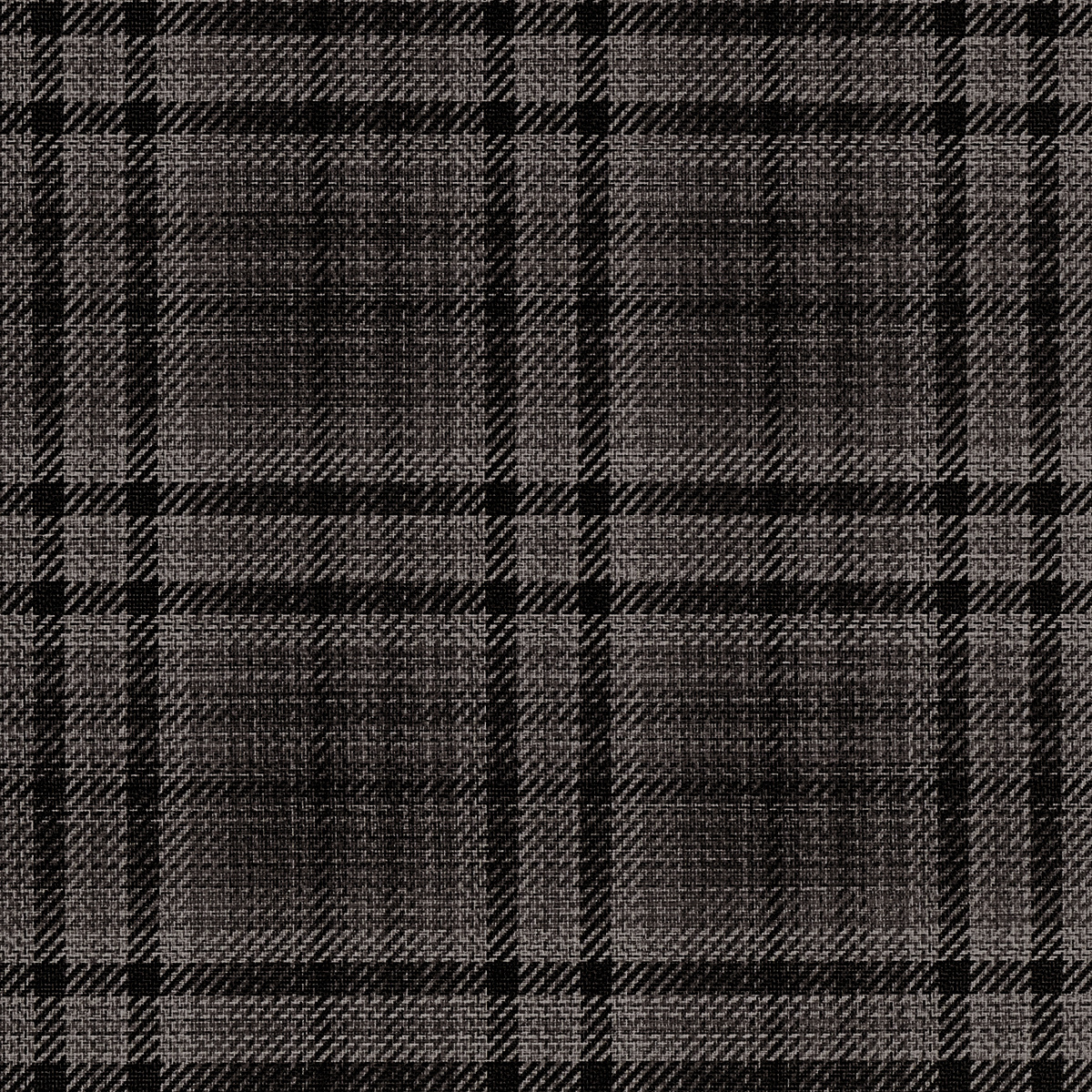 Caldwell Plaid Charcoal Cross