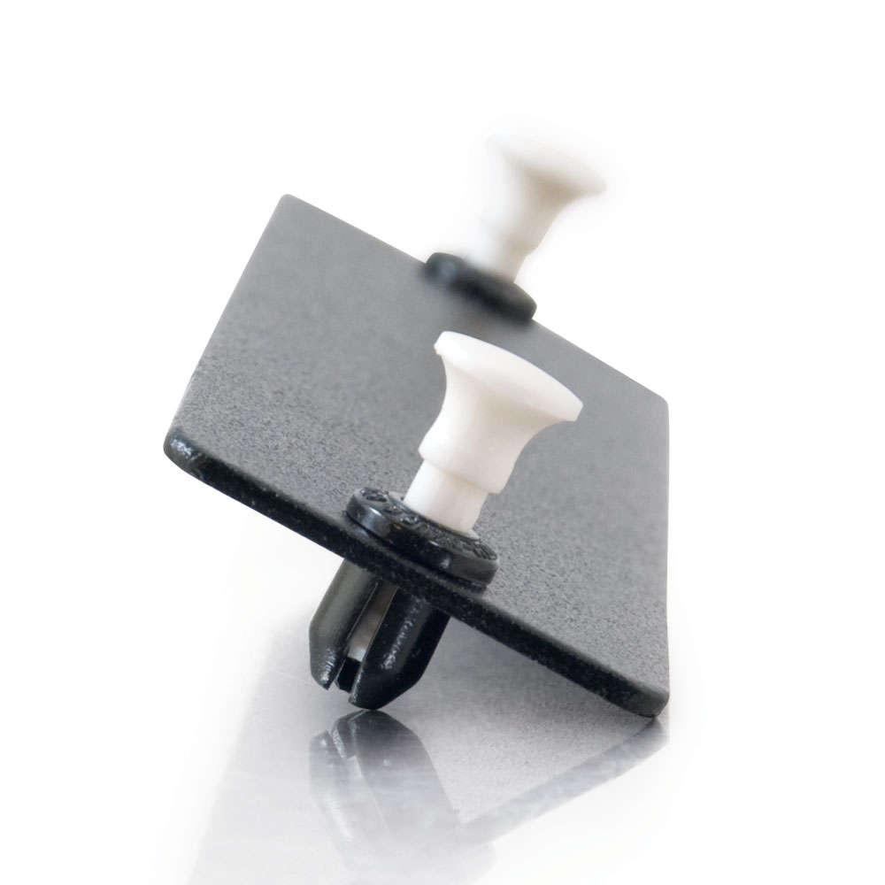 Blank Filler Plate for Fiber Optic Enclosures and Panels