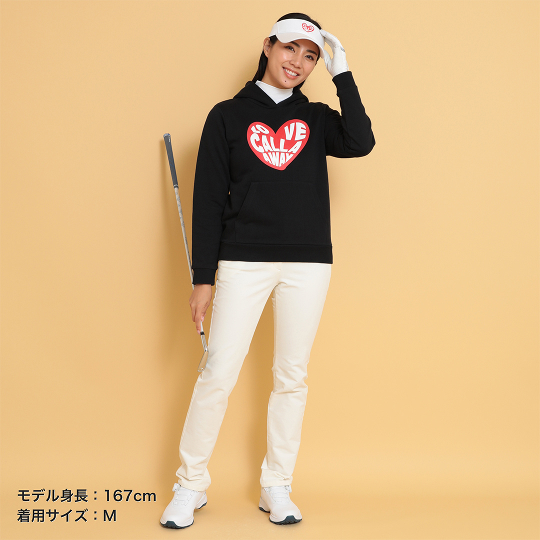 オンライン限定】ラブキャロウェイ 裏毛スウェットパーカー (WOMENS)