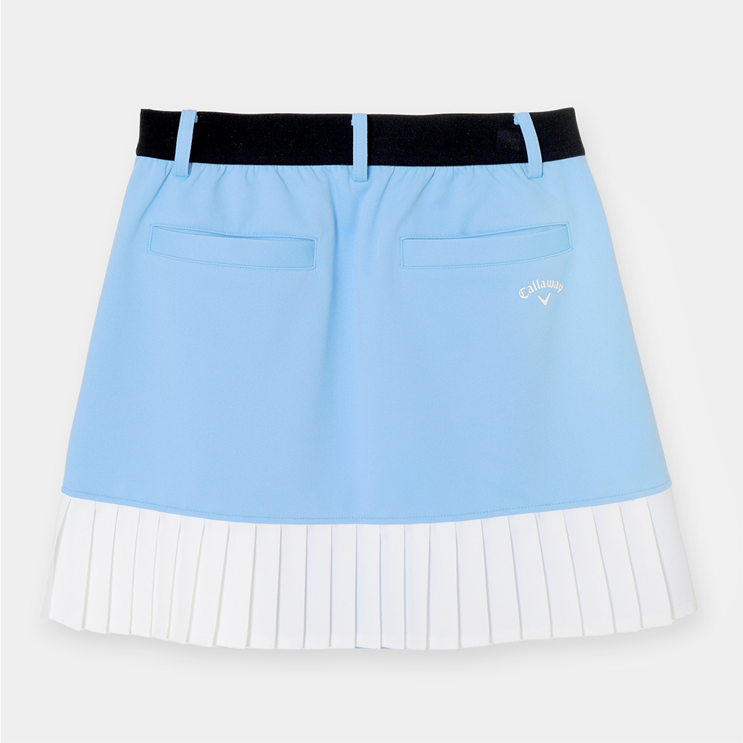河本結プロ着用】スウェットスカート裾プリーツ (WOMENS)
