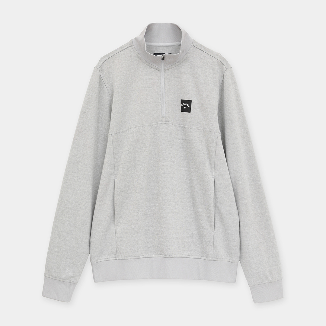 リアルマッコイズ　ポールパーク　ハーフジップ　スウェット　L ポンチハーフジップ長袖スウェット (MENS)