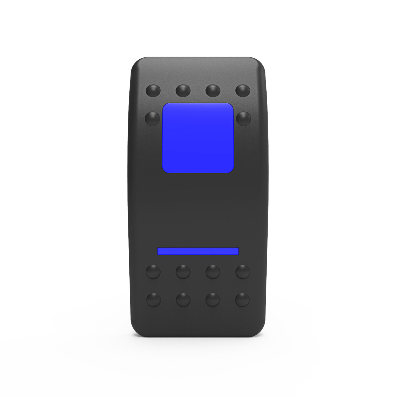 CTVS Contura II Black 1 Square 1 Bar Blue