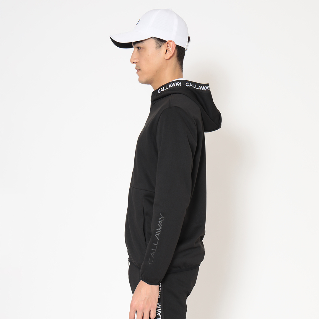 ダブルニットフルジップスウェットパーカー (MENS)