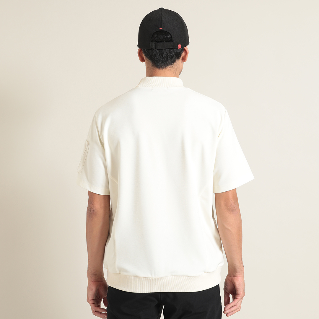 ジョーゼットジャージー クルーネックスウェット (MENS)