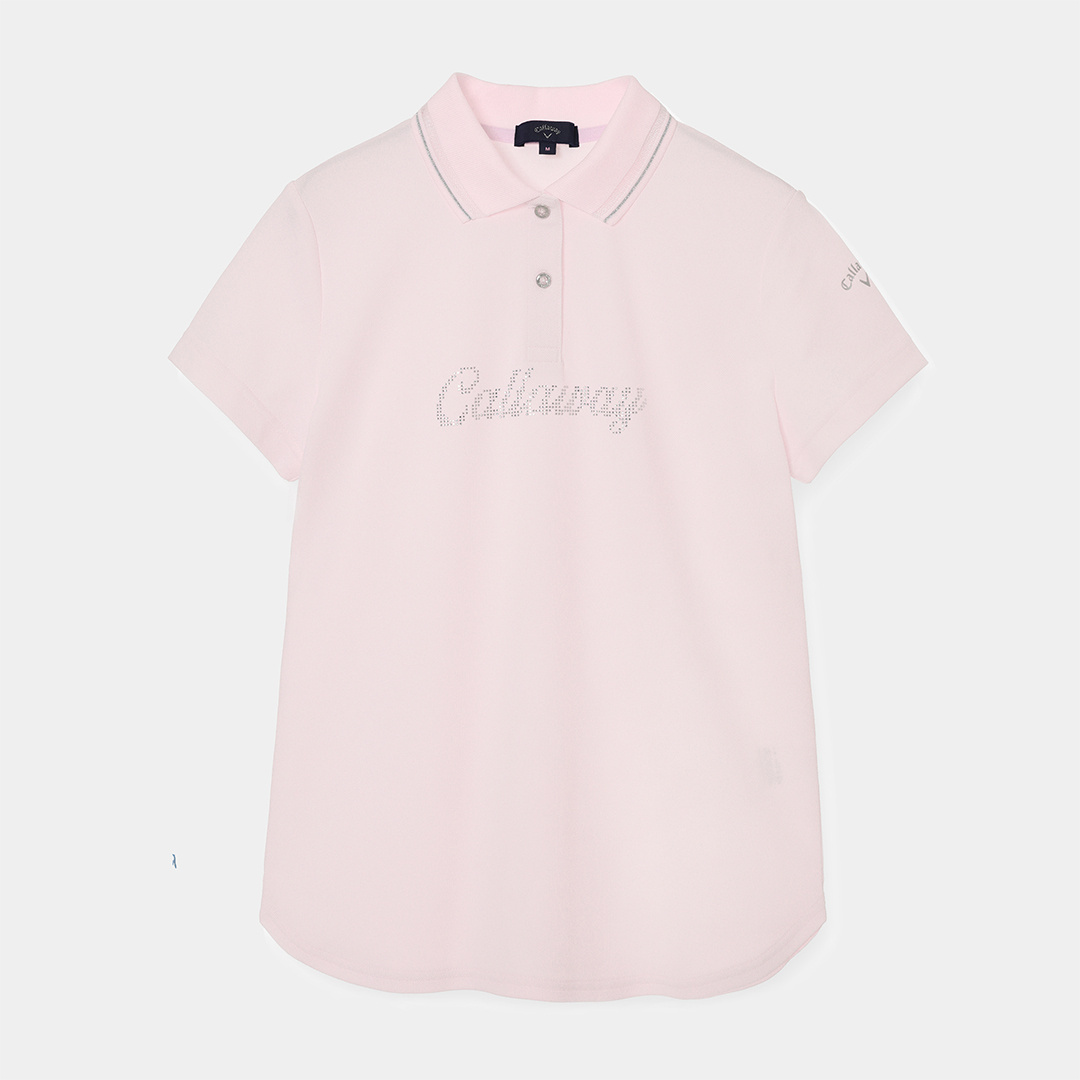 ポリエステルカノコ半袖ポロシャツ (WOMENS)