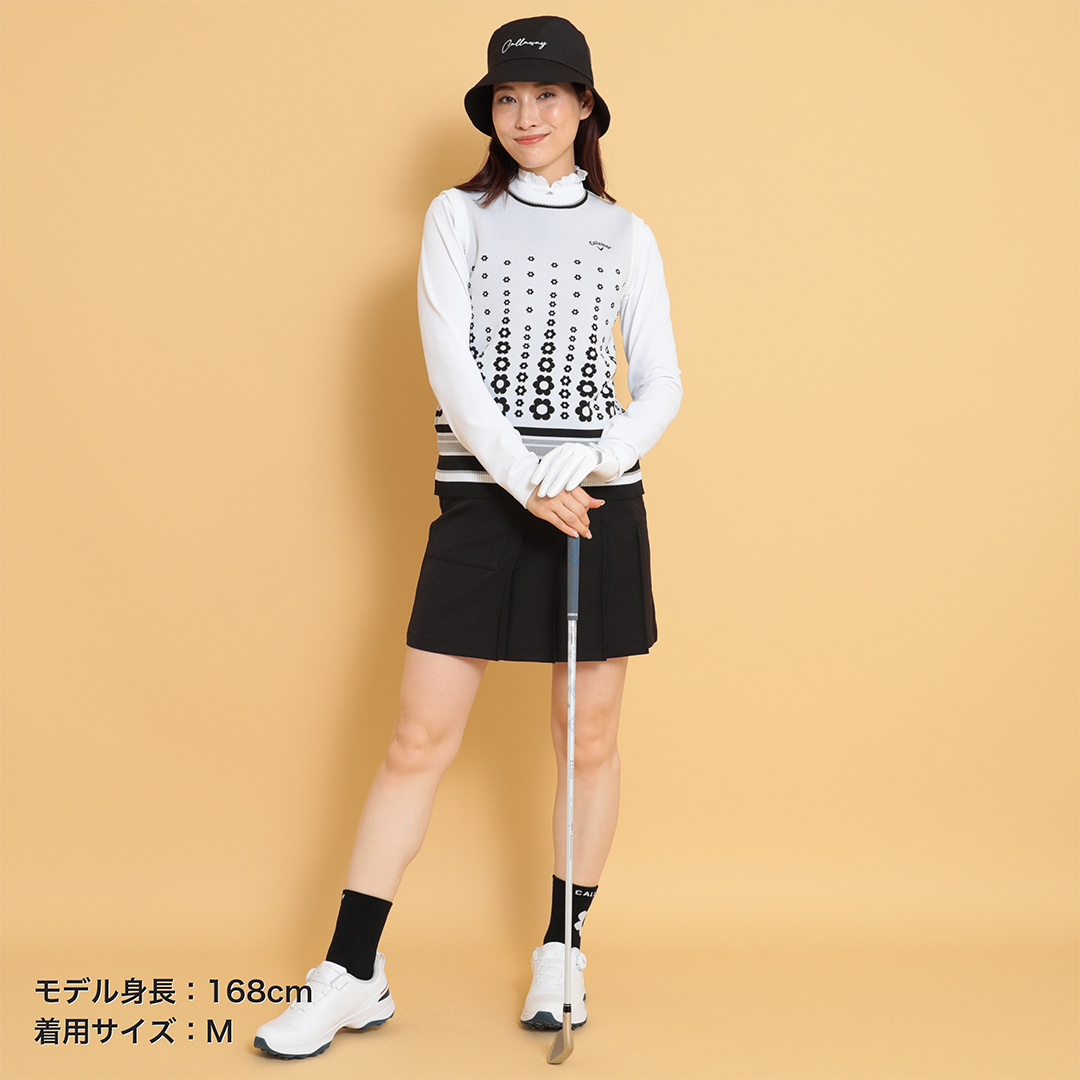 CALLAWAY 春夏ニットベスト&スカートセット CALLAWAY 春夏ニットベスト&スカートセット ゴルフ