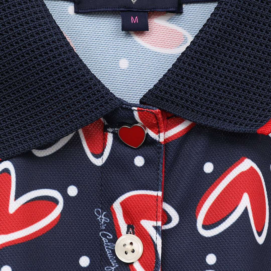 ラブキャロウェイ半袖ポロシャツ (WOMENS)