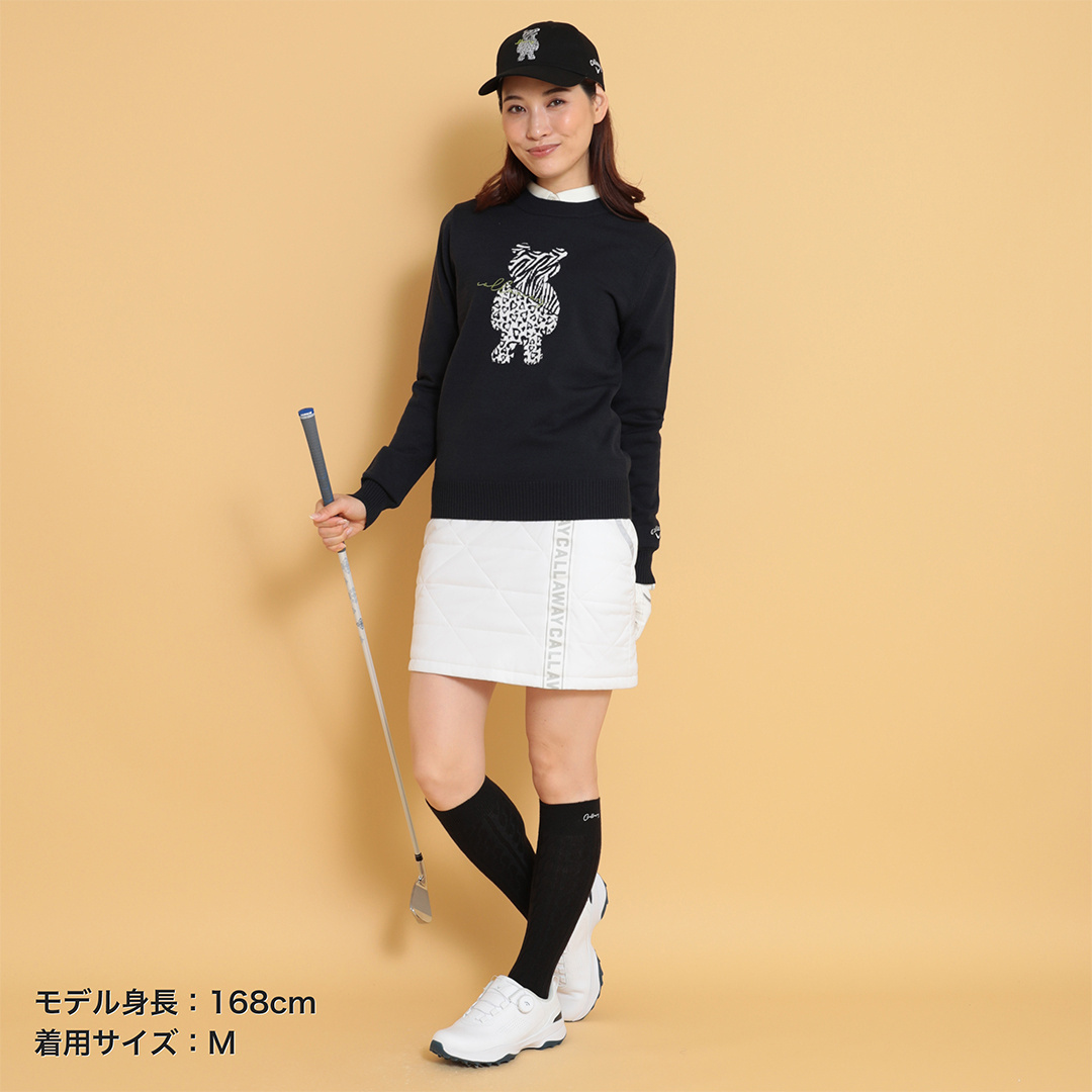 【新品タグ付き】キャロウェイ セットアップ　中綿　トップス　スカート スターストレッチ 中綿スカート (WOMENS)