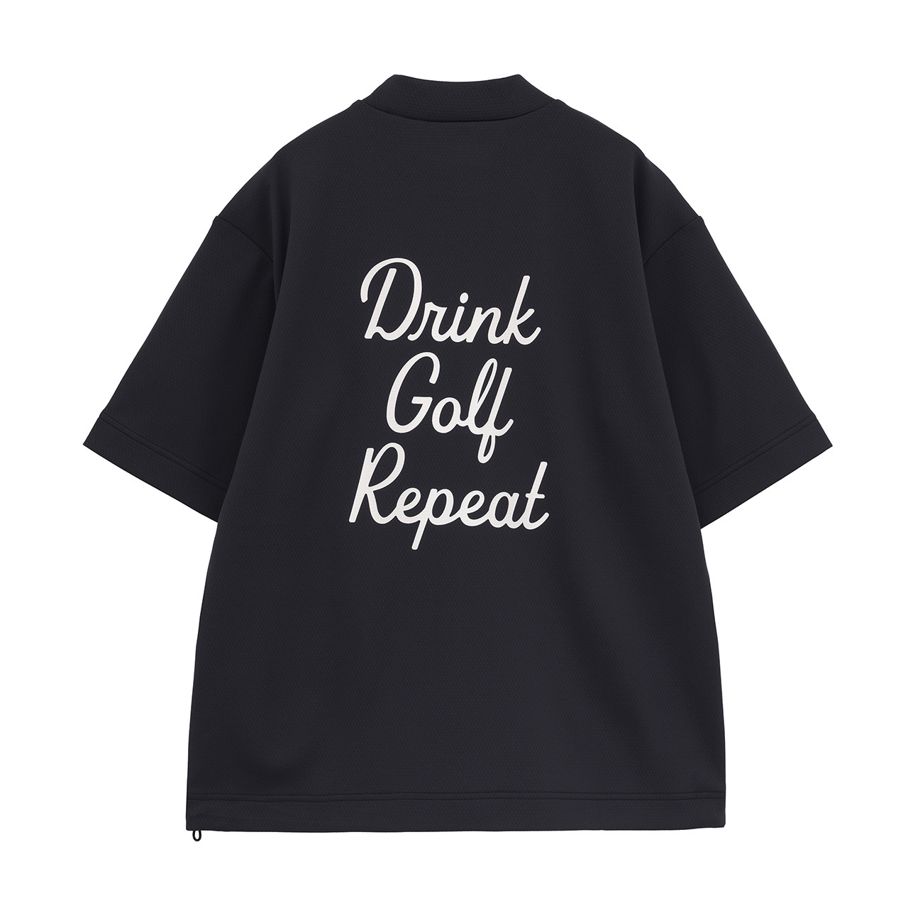 リラックスシルエット半袖PKモックネック(WOMENS)