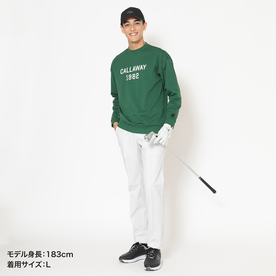 ラッセルノ ゴルフ ライトウェイト ジャージ デルタ ダブルニット カーキ XL Pilgrim Surf+Supply（ピルグリム サーフ+サプライ）Dean Snap