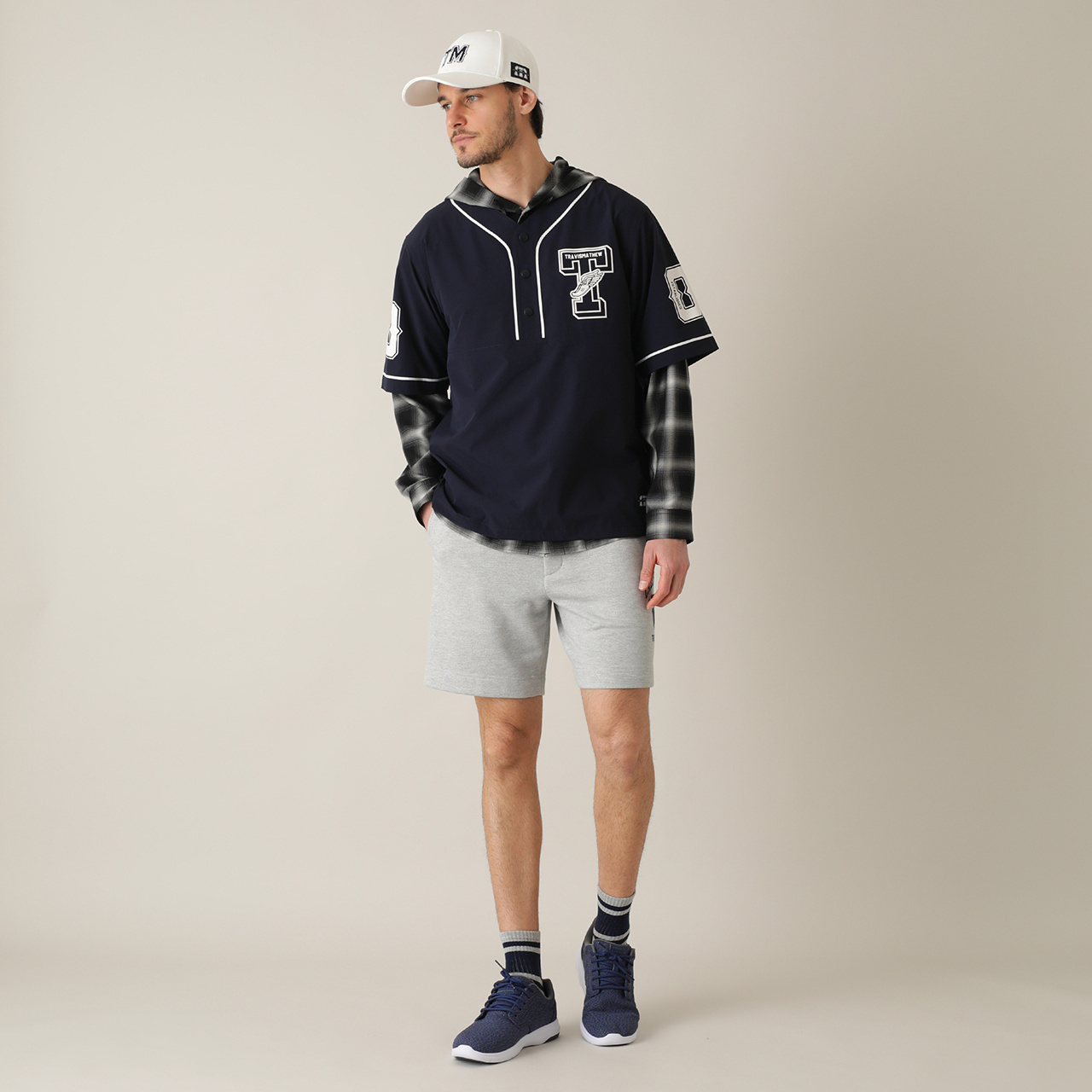ベースボール半袖スニードシャツ(MENS)