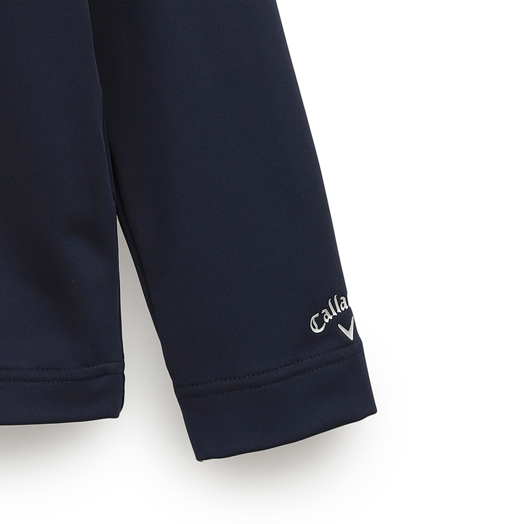 長袖モックネックシャツ (WOMENS)