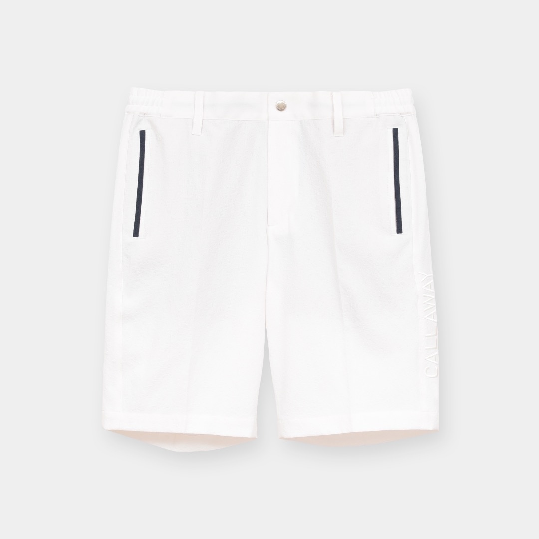 8WAYストレッチ麻タッチショートパンツ (MENS)