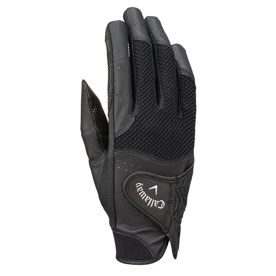 ★新品★Callaway★軽量中綿ダブルジップ★黒★M キャロウェイ ハイパーグリップ デュアル グローブ ウィメンズ 23 JM