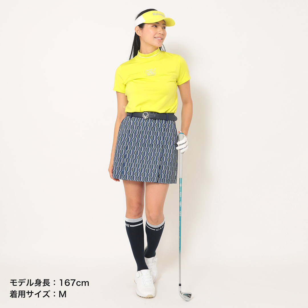 ジオメトリックプリントスカート (WOMENS)