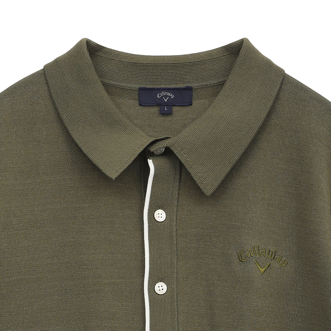 半袖ニットポロシャツ ※4Lサイズあり (MENS)