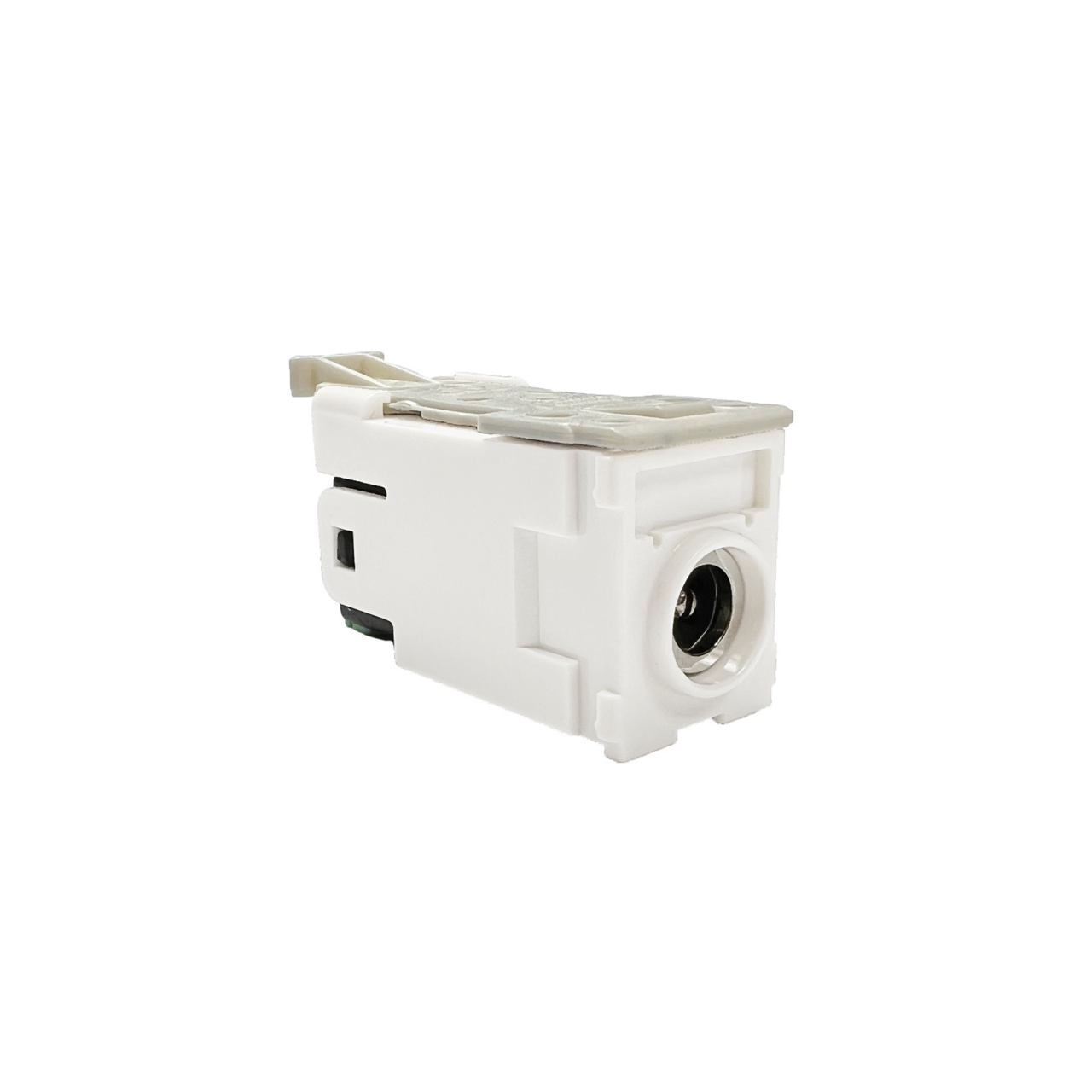 HDJ21DCA-88 White 3.5mm Jack Side View.