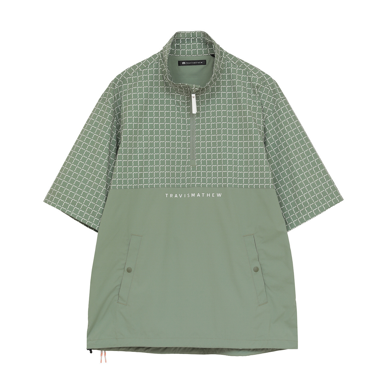 ハーフジップ着脱スリーブジャケット(UNISEX)