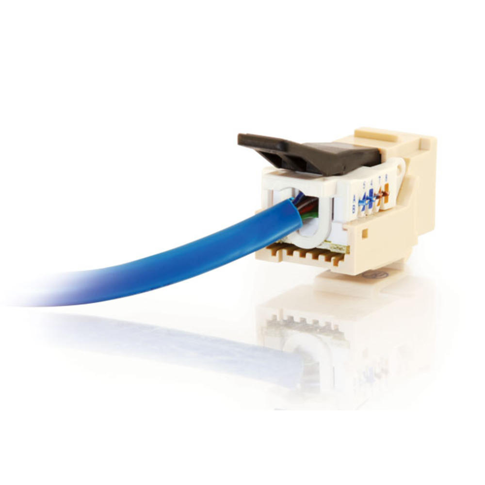 Cat6 RJ45 UTP Toolless Keystone Jack