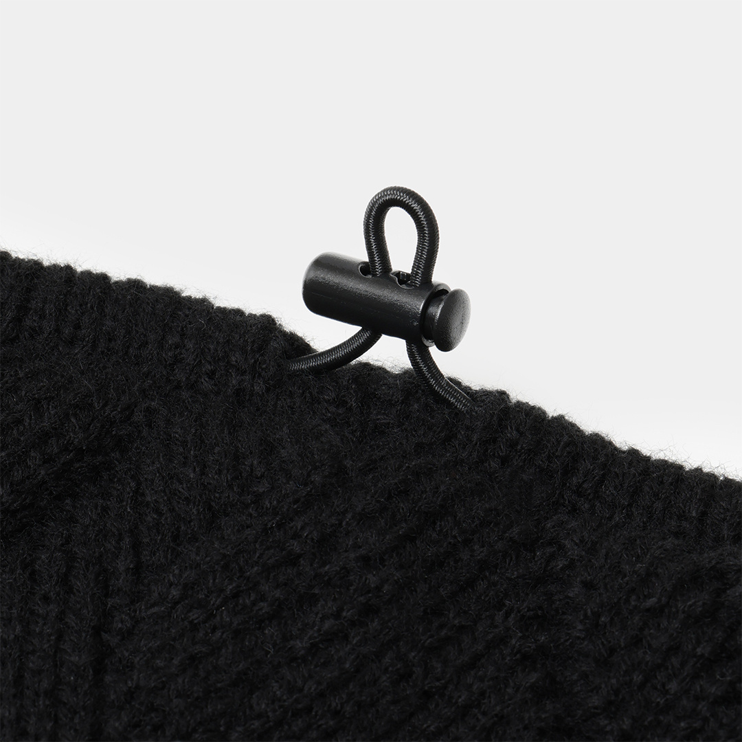 ダイヤ編みアクリルネックウォーマー (MENS)
