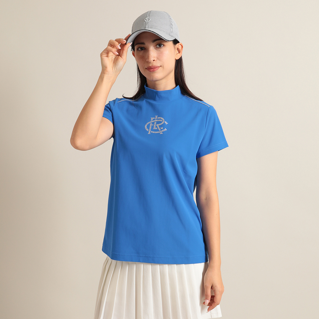 ハイゲージカノコモックネックシャツ (WOMENS)