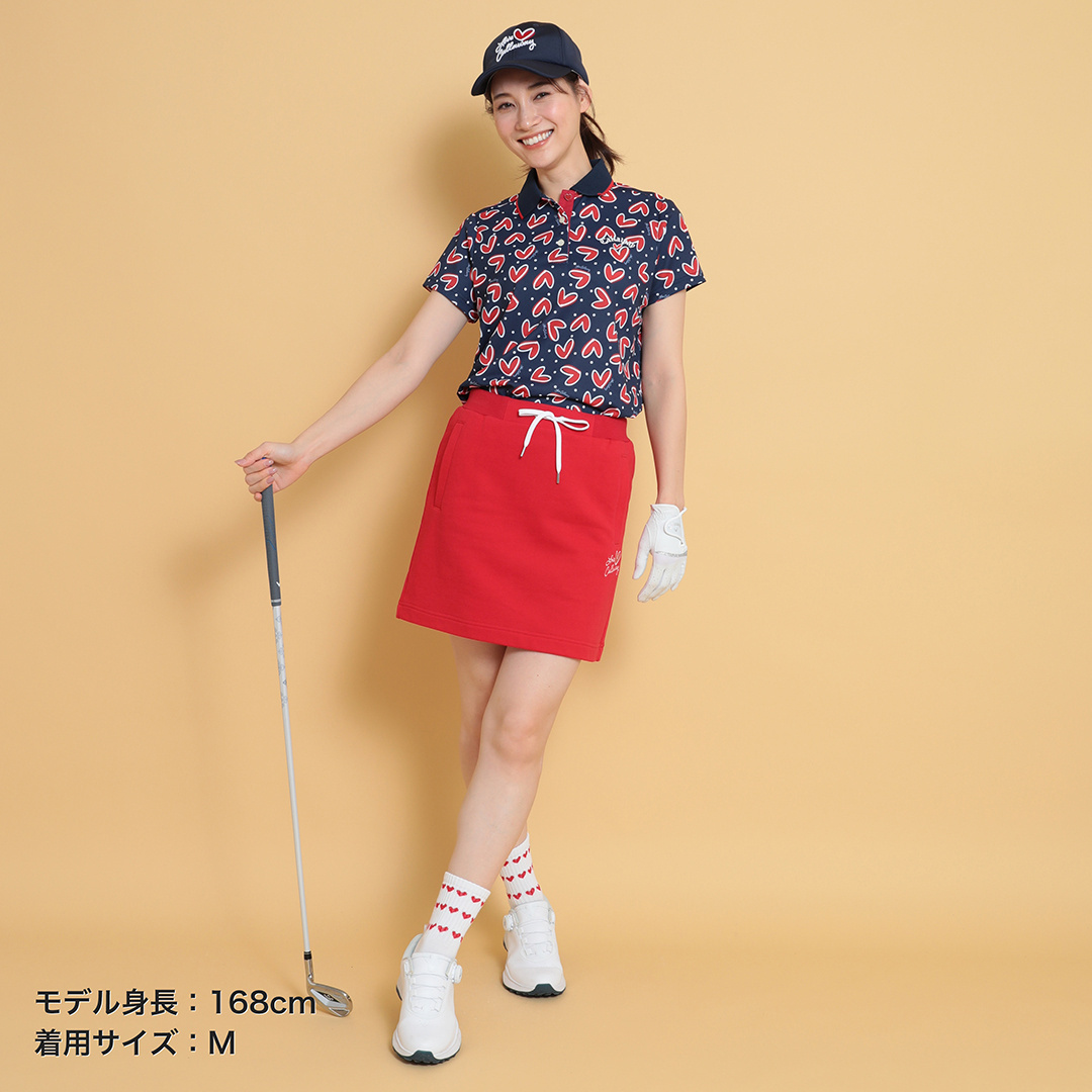 ラブキャロウェイ半袖ポロシャツ (WOMENS)