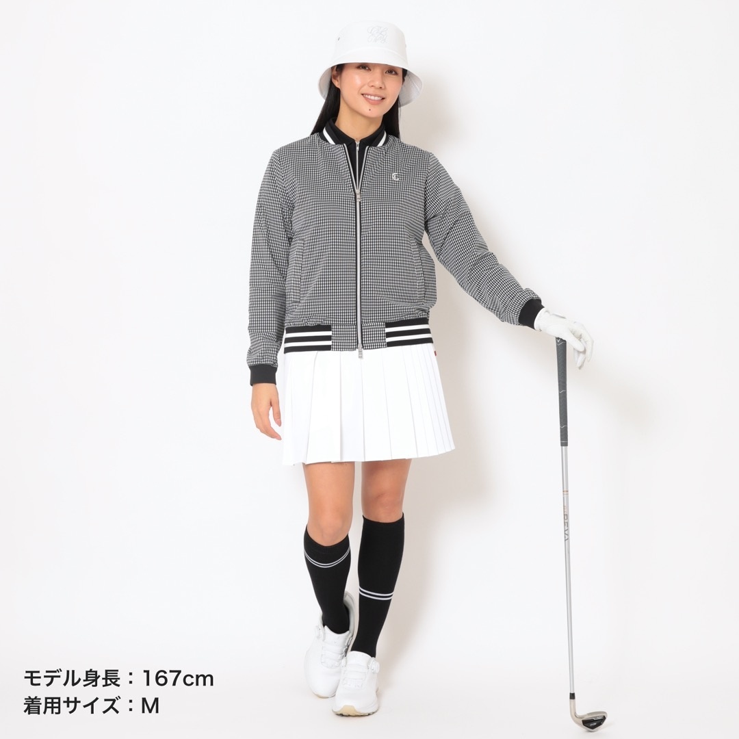 ドットエアフルジップブルゾン (WOMENS)