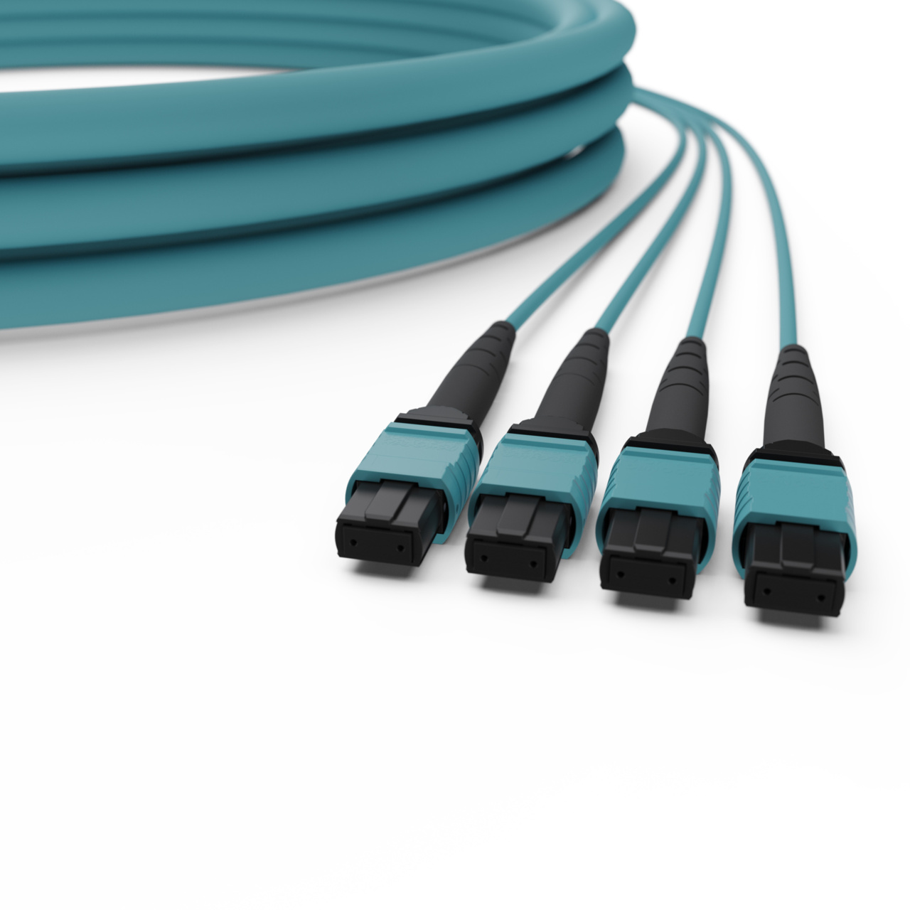 MPO-MPO 48F OM4 Angled Trunk connectors