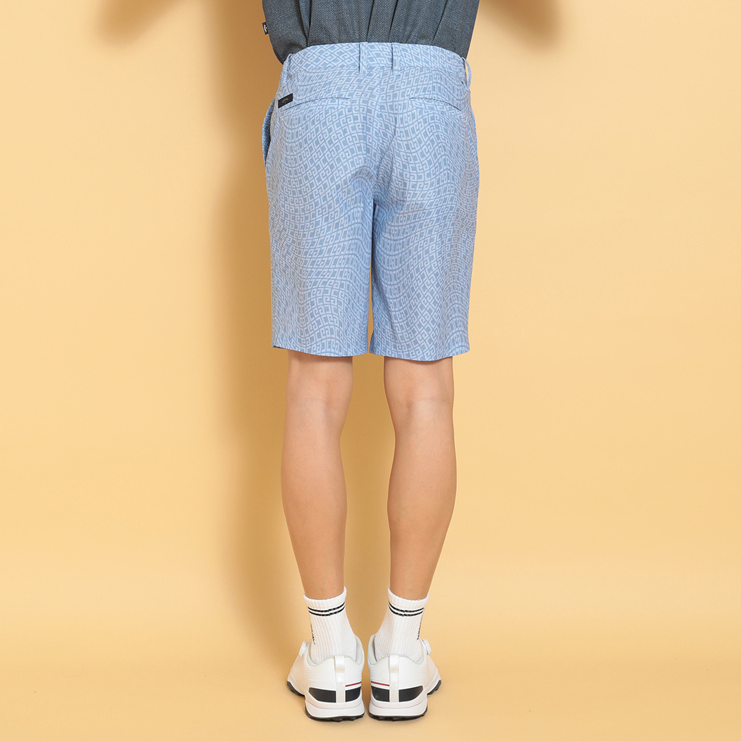 かざあなメッシュロゴプリントショートパンツ (MENS)
