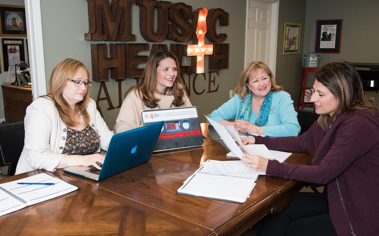The women of Music Health Alliance The women of Music Health Alliance