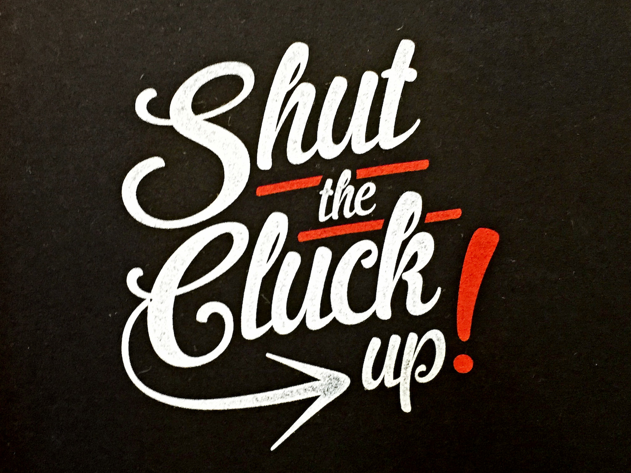 "Shut the Cluck up!" is Hattie B's poignantly named hottest chicken option. "Shut the Cluck up!" is Hattie B's poignantly named hottest chicken option.