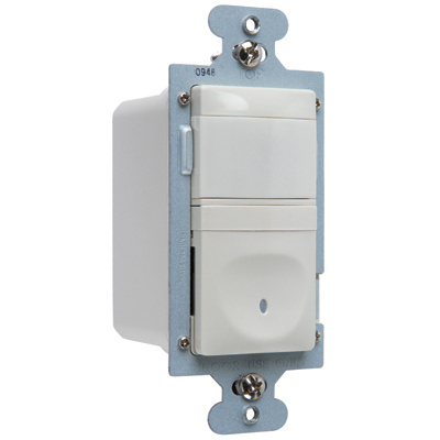 120V Single Pole Vacancy Sensor, Light Almond