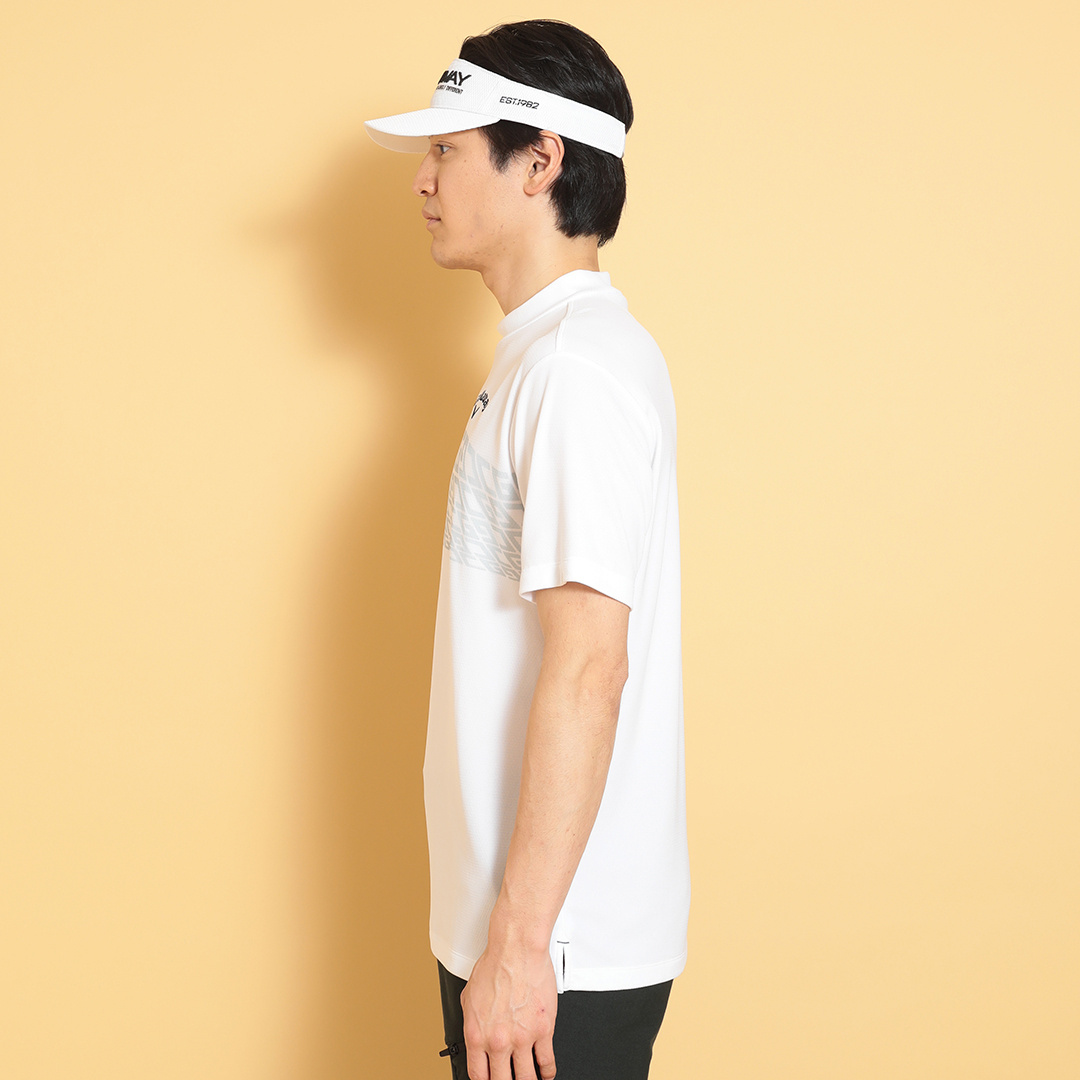 3℃裏クールカノコモックネックシャツ ※4Lサイズあり (MENS)