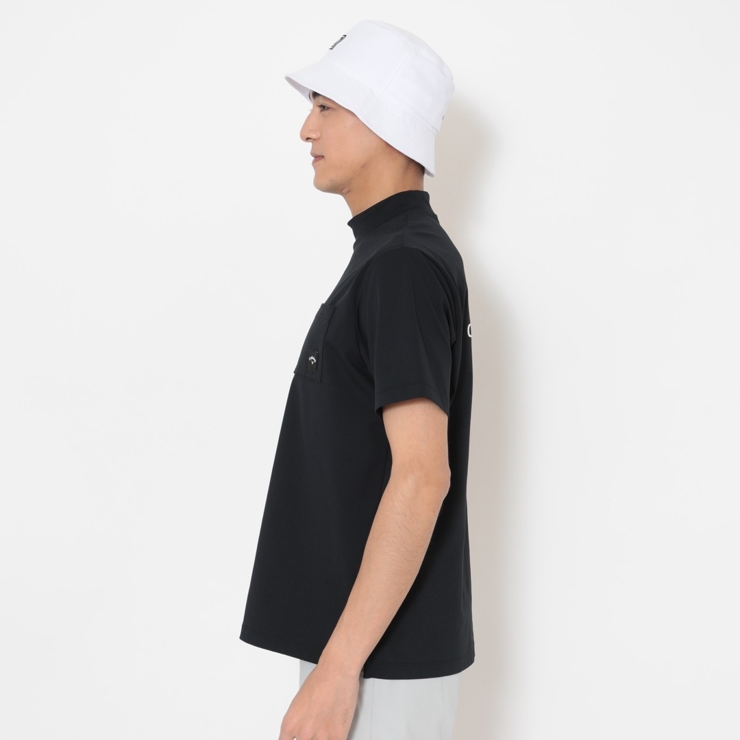 3℃裏クールリラックス半袖モックネック ※4Lサイズあり (MENS)