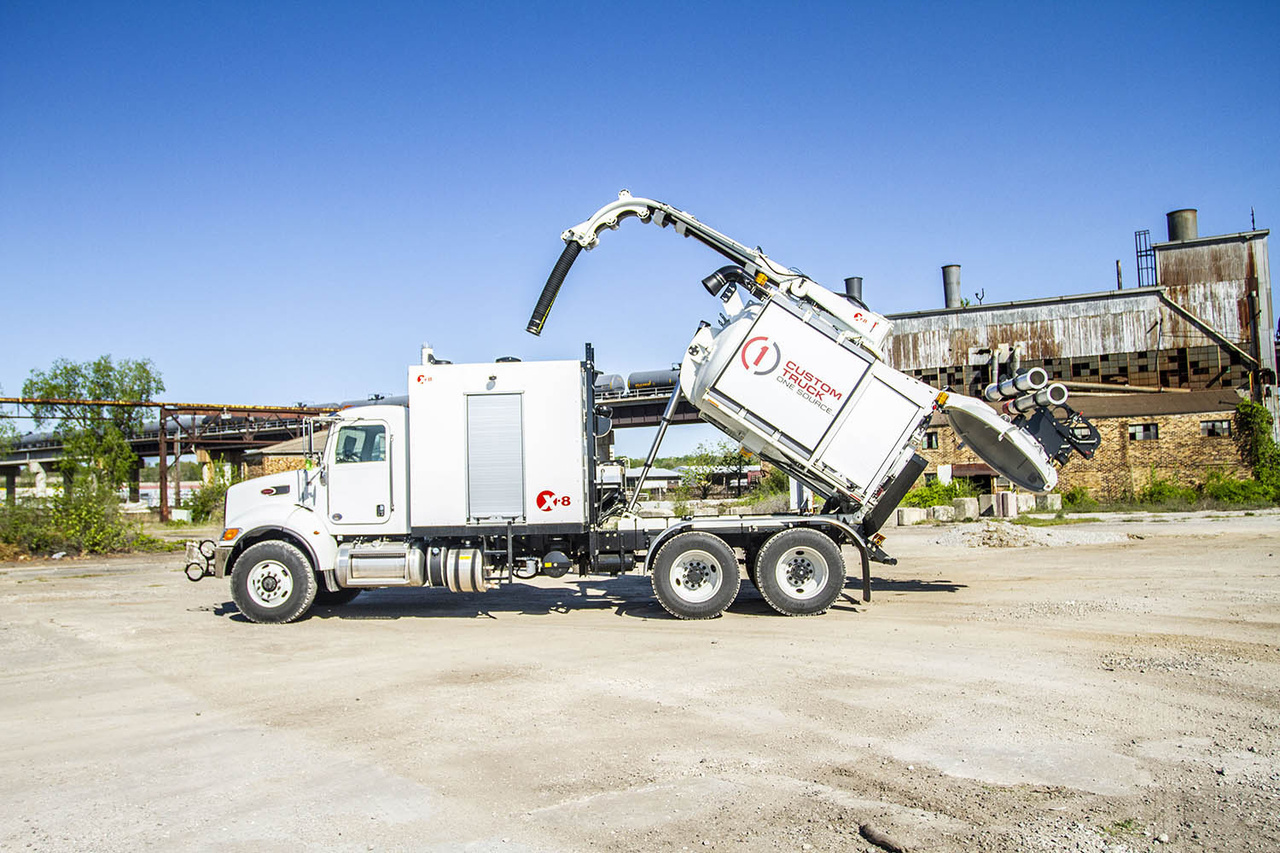 2020 Peterbilt 348 6x4 XVac X8 Hydrovac Truck For Sale Custom Truck