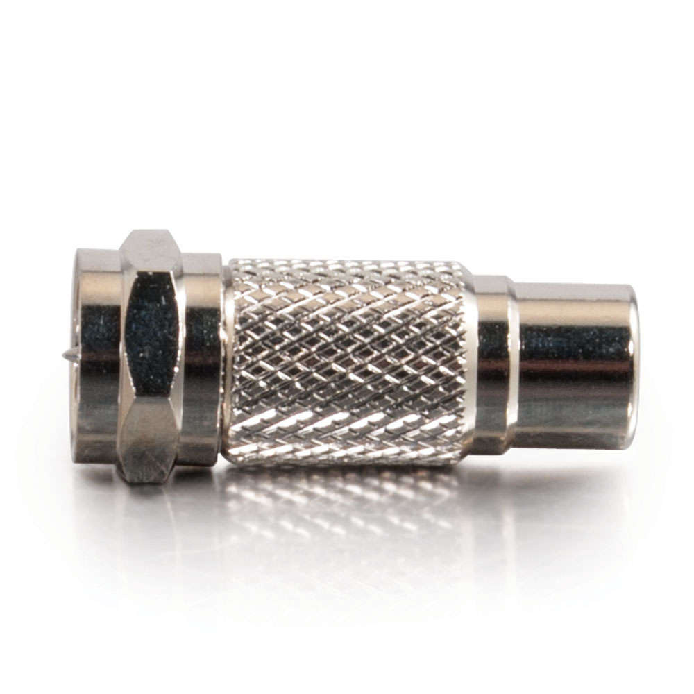 RCA Female to F-Type Male Video Adapter