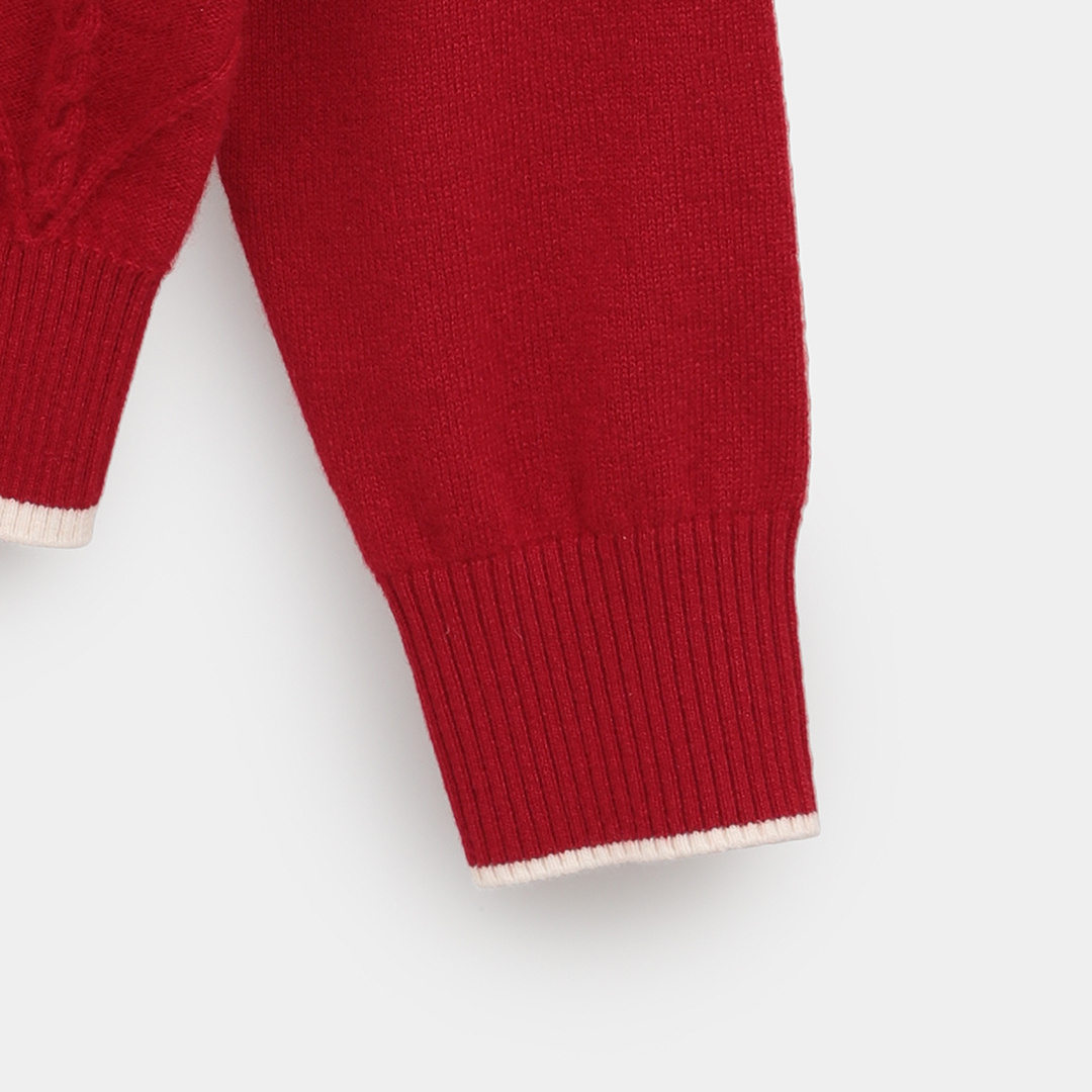 ビックアーガイルカシミヤニット (WOMENS)