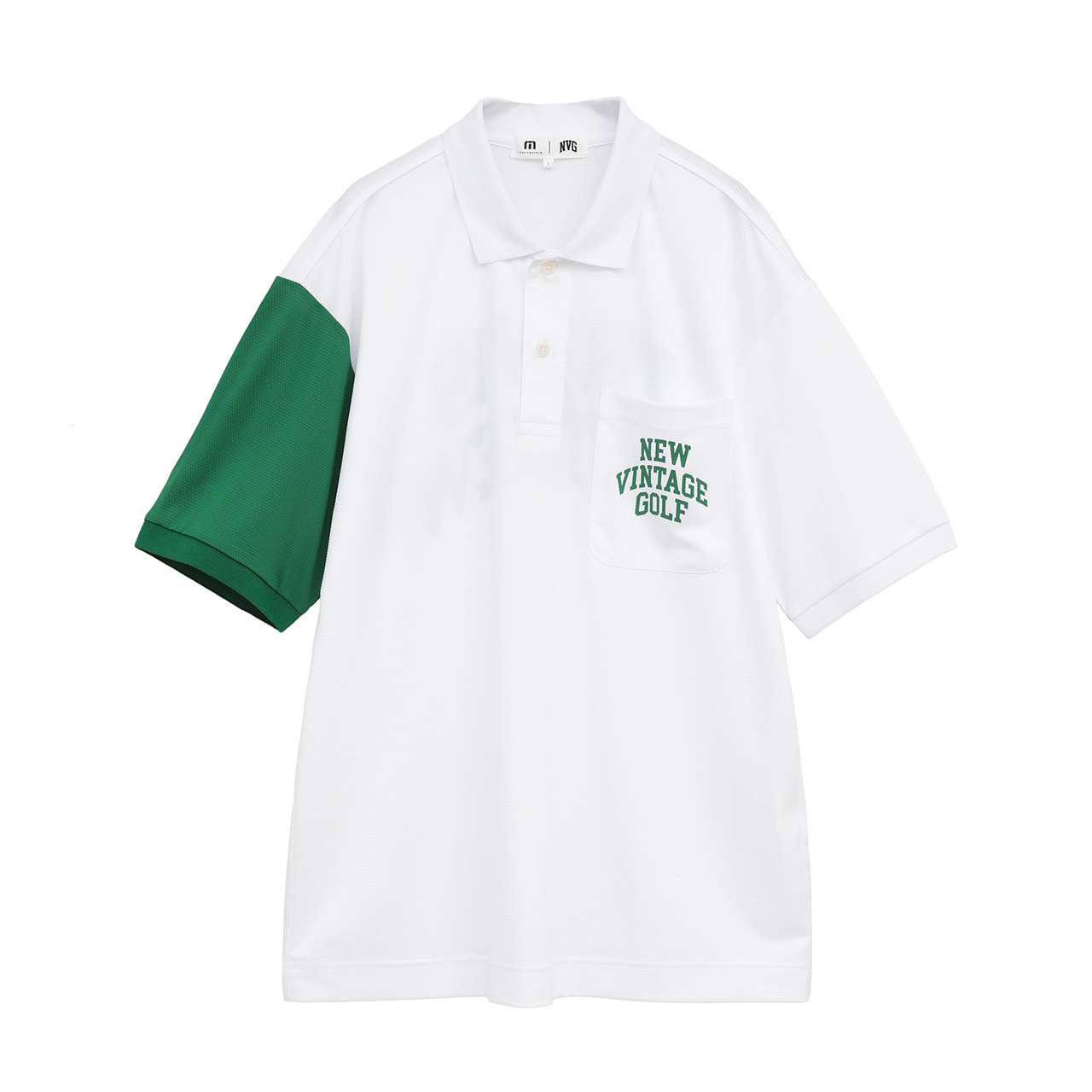 TravisMathew NewVintageGolf バイカラーポロシャツ(MENS)